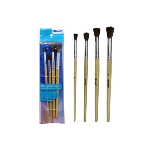 Set 4 pinceles mopa #P-5460