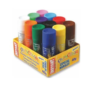 TEMPERA SOLIDA MURAL 12 COLORES #58331 - Imagen 1