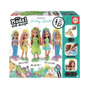 Muñeca interactiva para vestir Fantasy World #18366