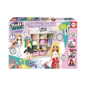 Muñeca interactiva para vestir Fashion Atelier #19350