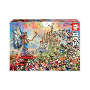 PUZZLE 500 HADAS Y MARIPOSAS