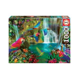 PUZZLE 1000 pcs 68x48 cm LOROS TROPICALES #18457