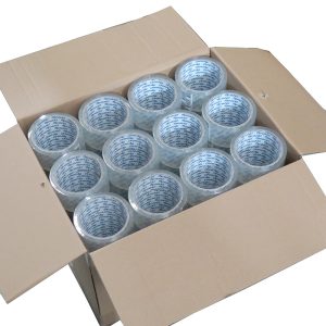 Caja con 72 rollos Cinta Embalaje Transparente 40mt