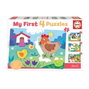 PUZZLE INFANTIL 5-8 PCS 2+ MAMAS Y BEBES GRANJA #18899