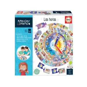 APRENDER DIVERTIDO +5 LAS HORAS #18698